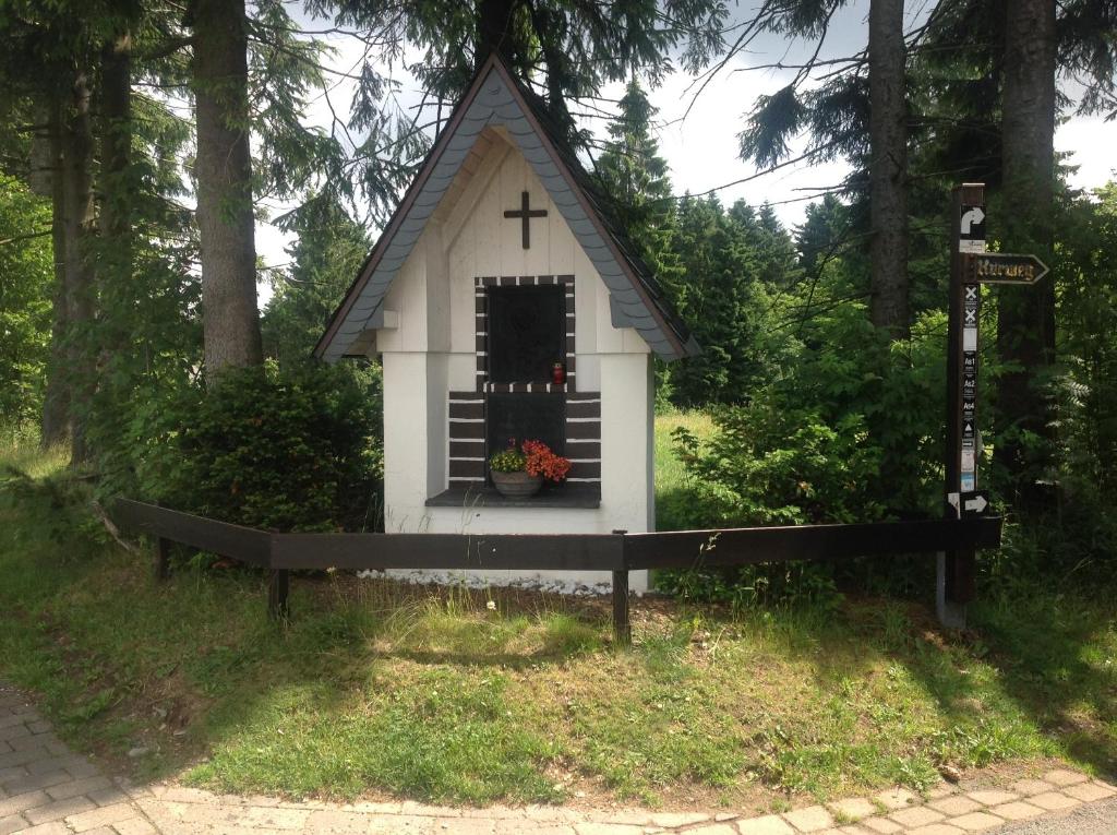 Zahrada ubytování Ferienhaus Bergidylle