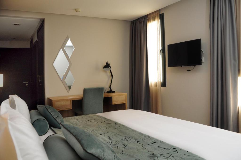 TV a/nebo společenská místnost v ubytování Appart'hotel Souani (Al Hoceima Bay)