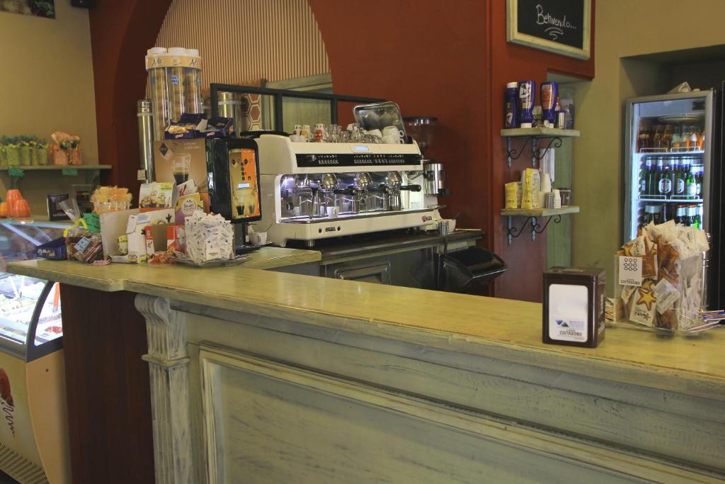 Lounge nebo bar v ubytování B&B Vitruvio Suites
