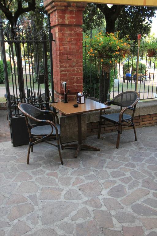 Patio nebo venkovní prostory v ubytování B&B Vitruvio Suites