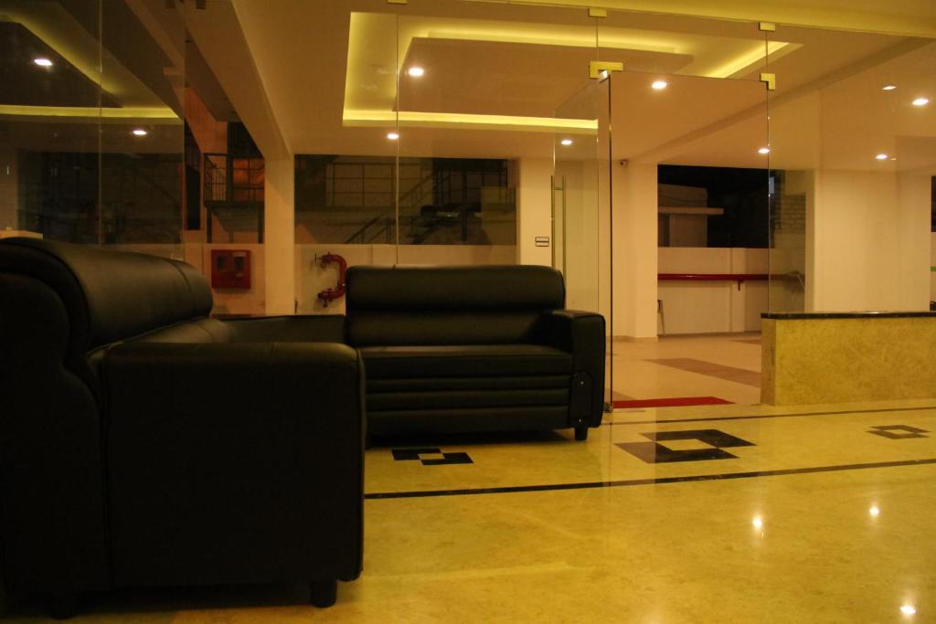 Posezení v ubytování Hotel Grand Tree