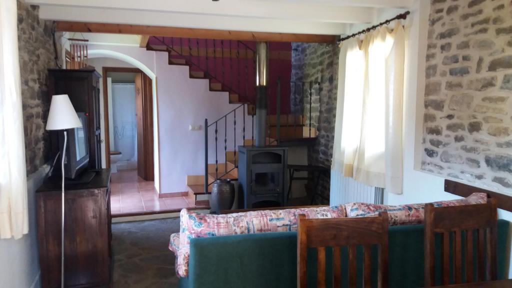 Posezení v ubytování La Casa Azul