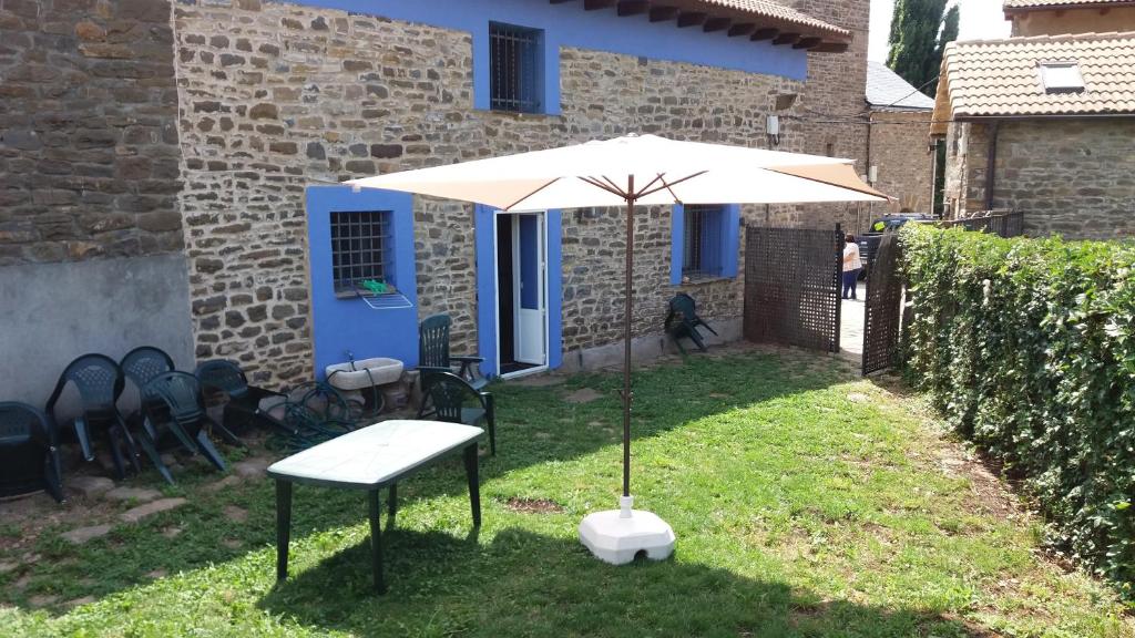 Zahrada ubytování La Casa Azul