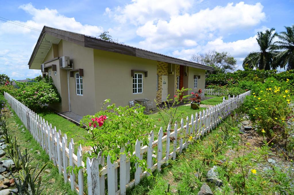 Zahrada ubytování Sabah Tea Resort
