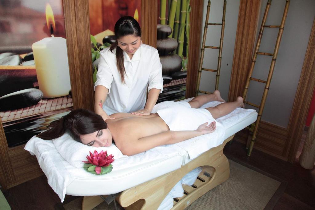Lázně a/nebo wellness v ubytování Hotel Evilion Sea And Sun