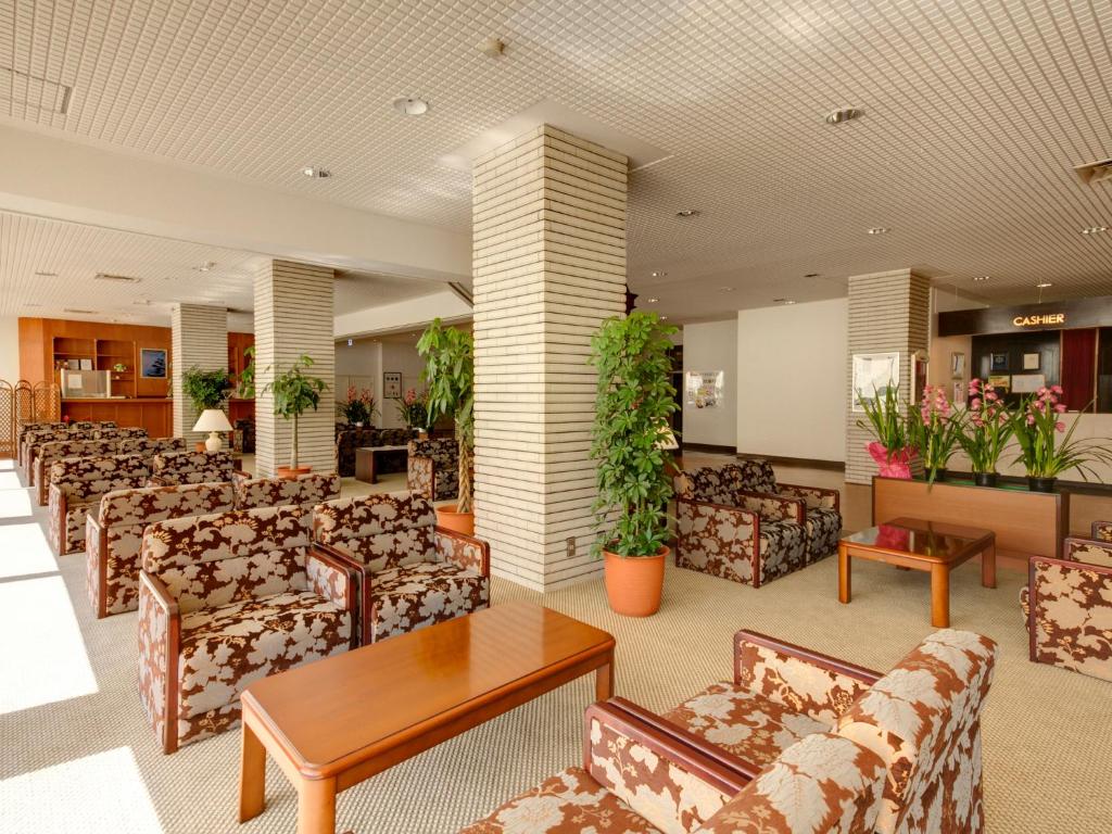 Posezení v ubytování Misasa Royal Hotel