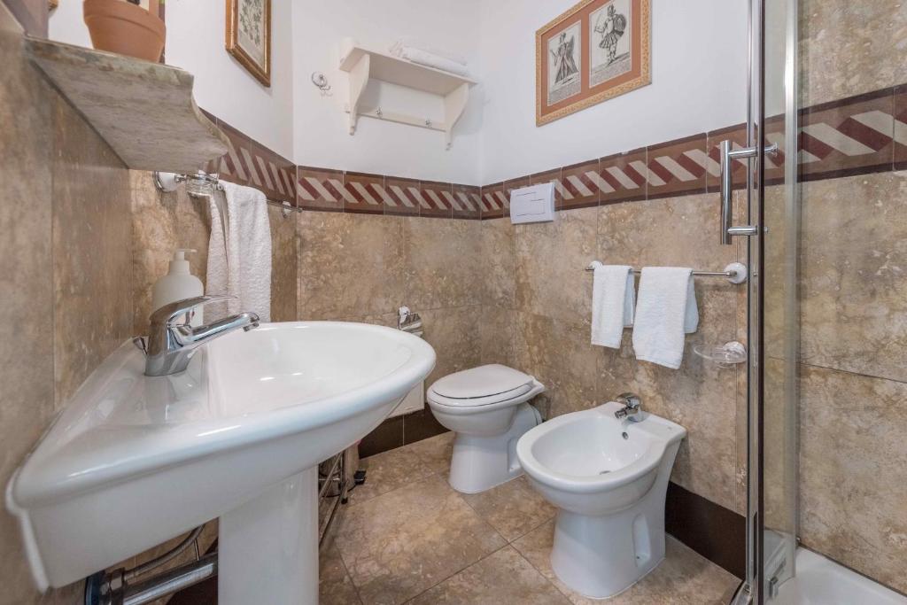 Kúpeľňa v ubytovaní Palazzo Benso
