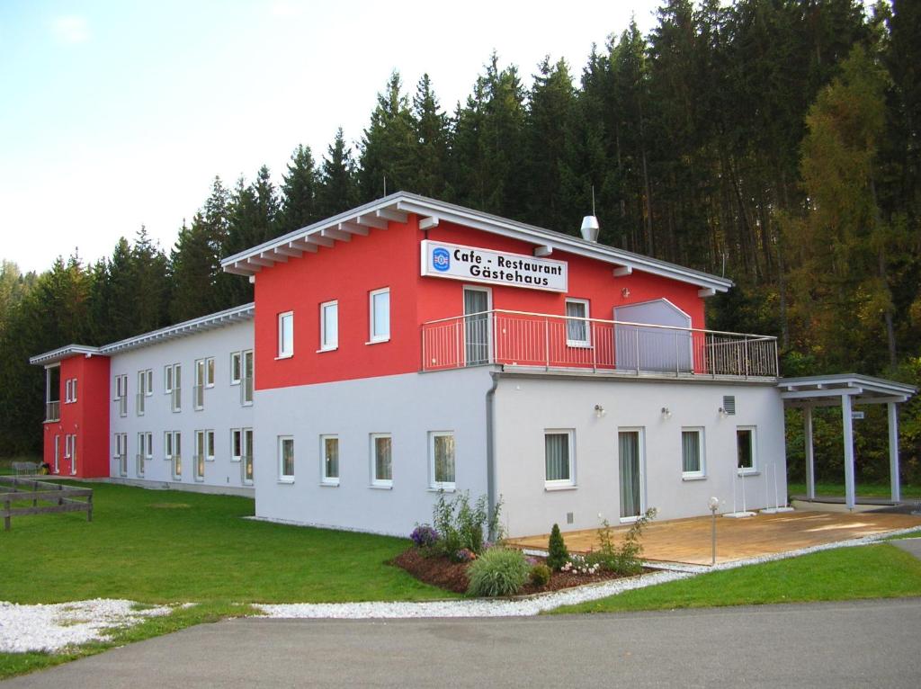 Budova, kde se bed and breakfast nachází