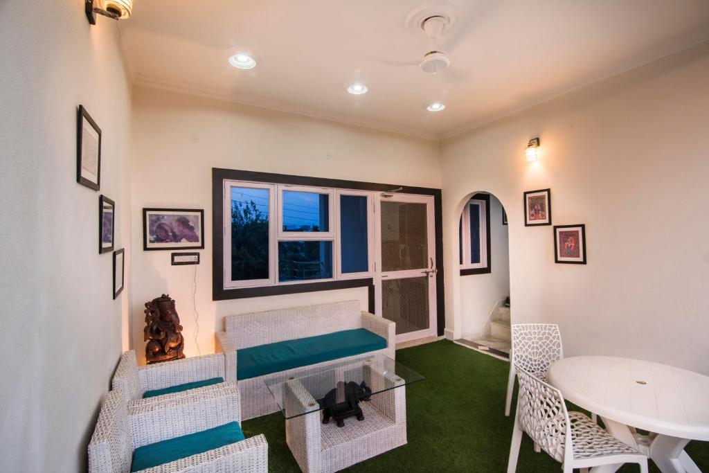 Zona de estar de Tuk Tuk Homestay