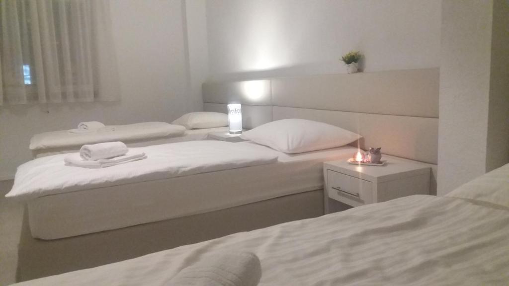 Postel nebo postele na pokoji v ubytování Guest House Vanja