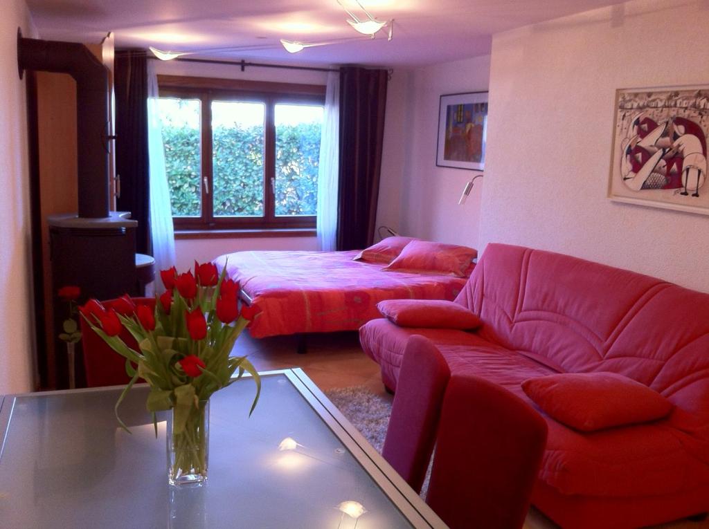 Posezení v ubytování Appartement Lydie