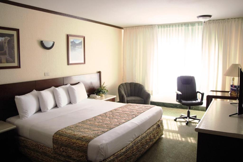Postel nebo postele na pokoji v ubytování Hotel Sicomoro