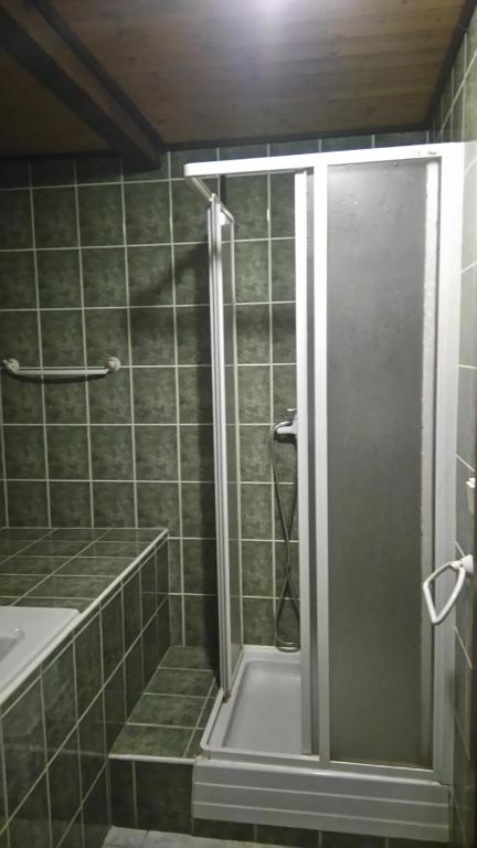Koupelna v ubytování Šestajovický pivovar ubytování