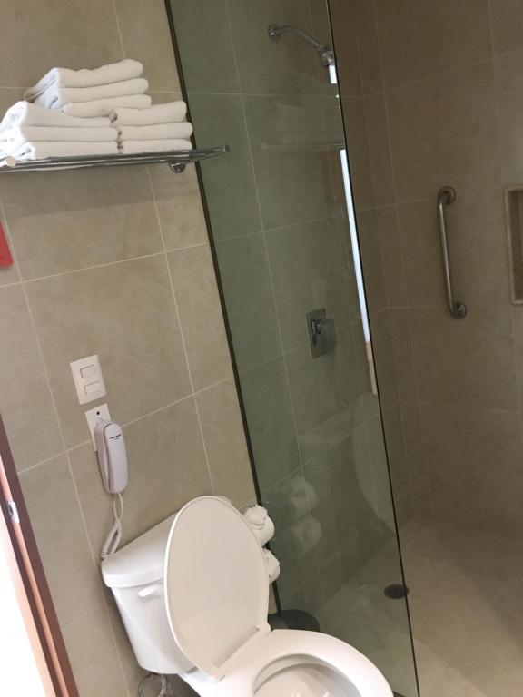 Koupelna v ubytování Ambiance Suites