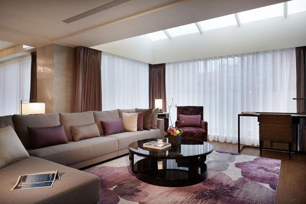 Posezení v ubytování Taipei Fullerton Hotel-Maison North