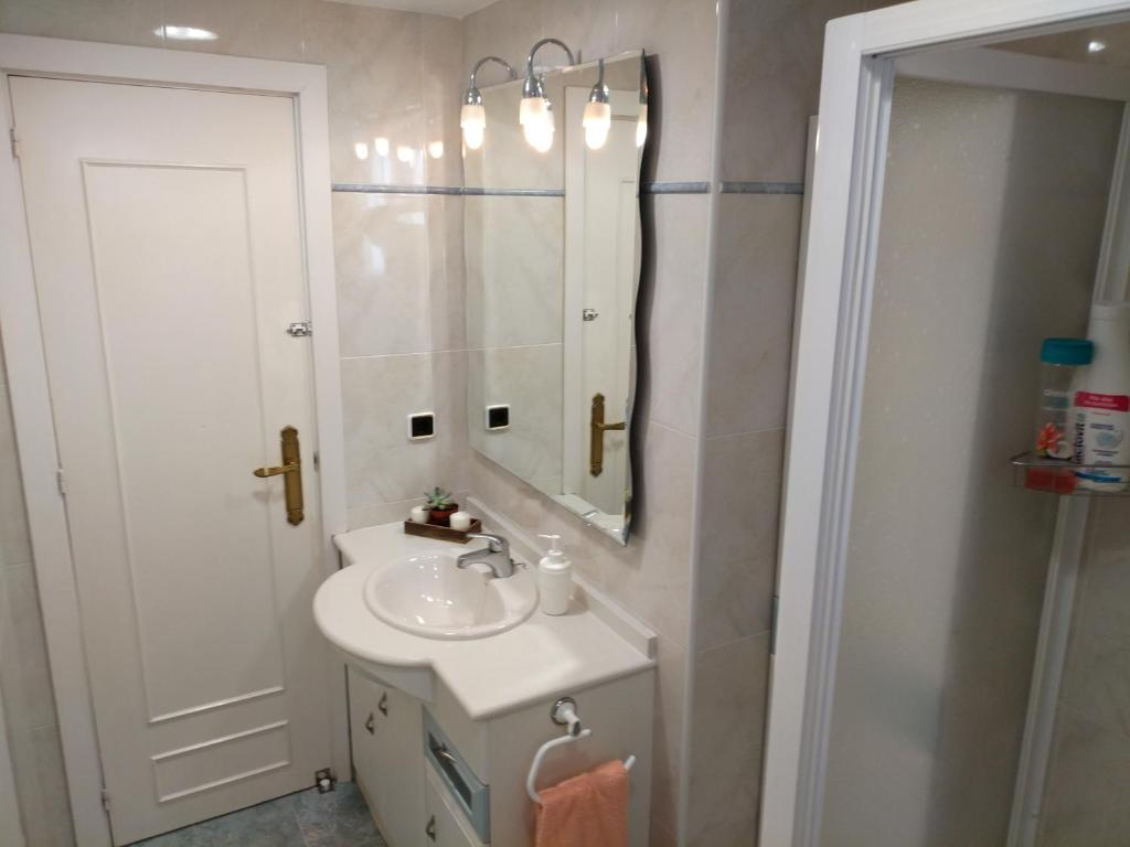 Koupelna v ubytování Apartamento Ciudad Jardín