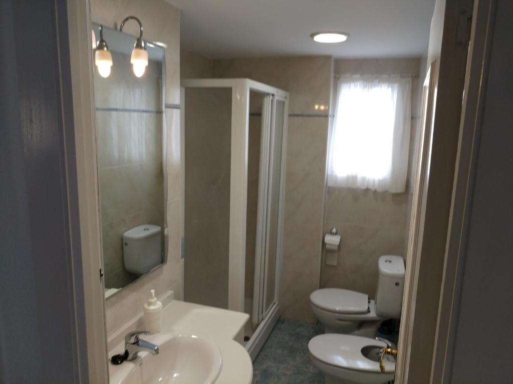 Koupelna v ubytování Apartamento Ciudad Jardín