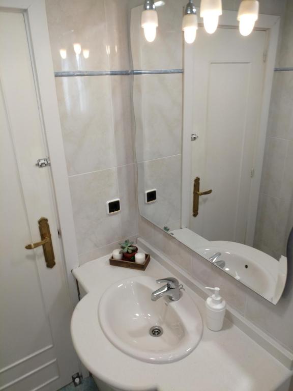 Koupelna v ubytování Apartamento Ciudad Jardín