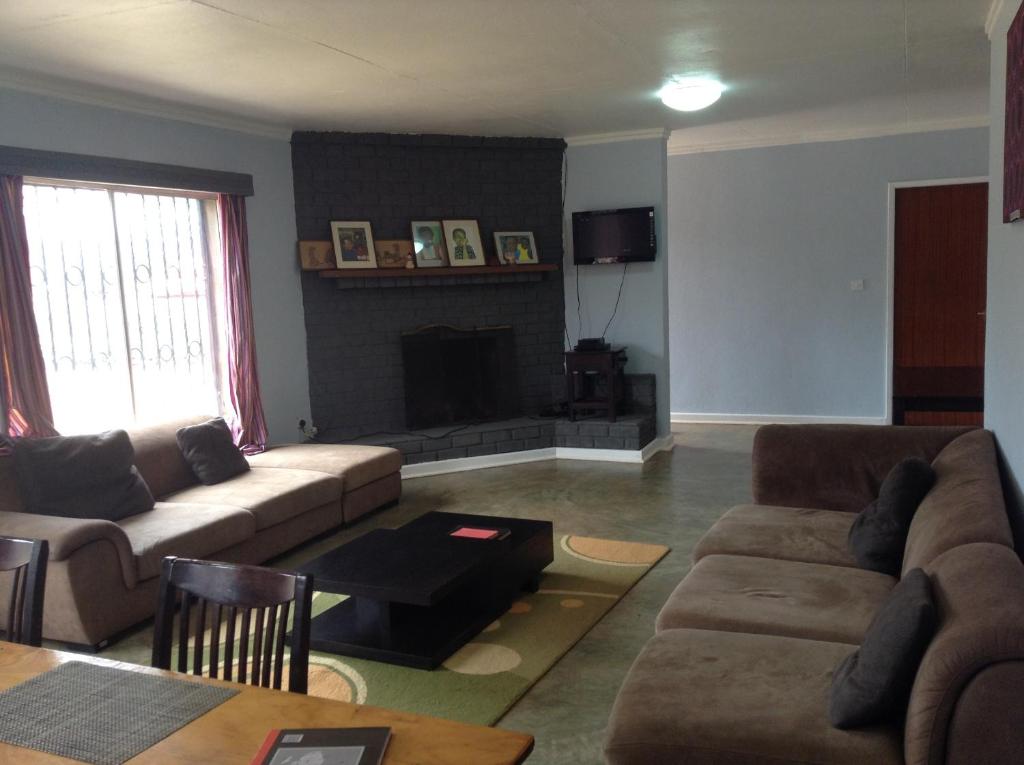 Posezení v ubytování Teule Guest House