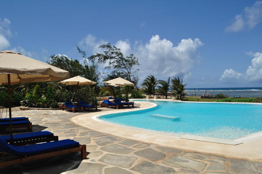 Bazén v ubytování The Charming Lonno Lodge Watamu nebo v jeho okolí