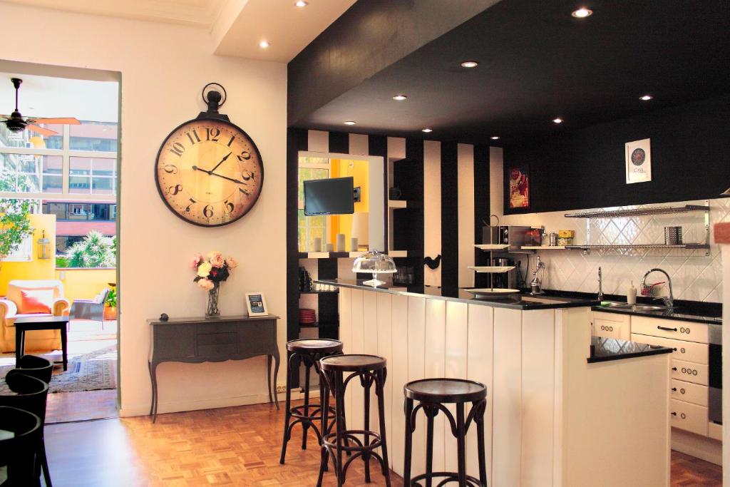 Kuchyň nebo kuchyňský kout v ubytování Casa Consell Apartments