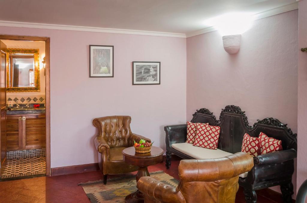 Posezení v ubytování Hotel Boutique Casa Córdoba Estrella