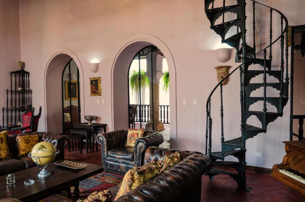 Posezení v ubytování Hotel Boutique Casa Córdoba Estrella