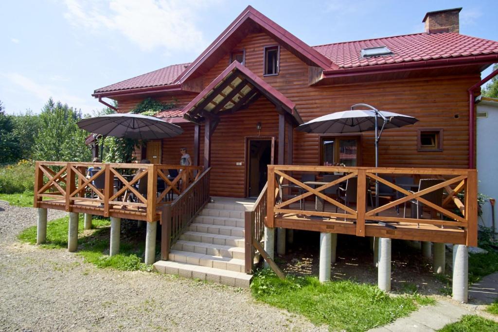 Budynek, w którym mieści się obiekt B&B