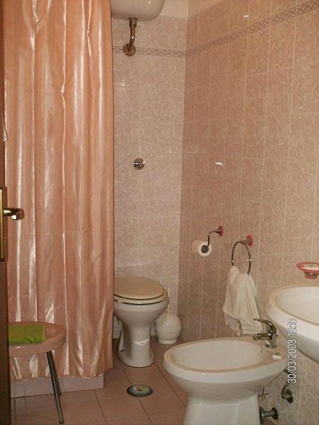 Koupelna v ubytování Hotel Etruria