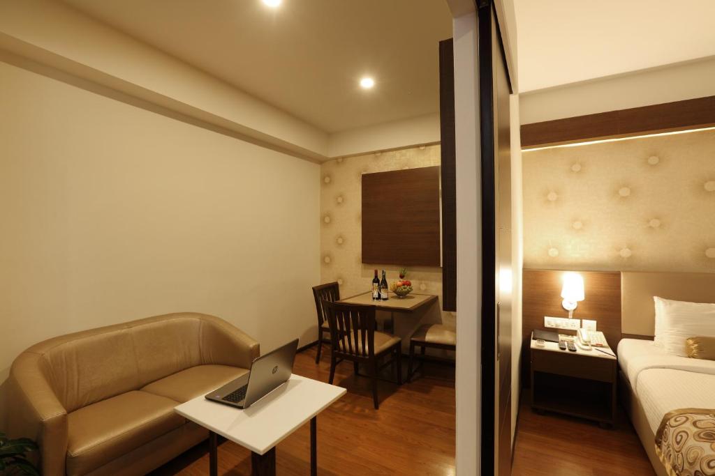 Posezení v ubytování Hotel Pai Vista
