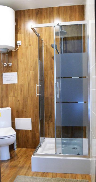 Kúpeľňa v ubytovaní Ginger ApartHostel