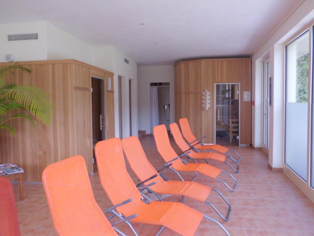 Posezení v ubytování Alpina Appartements
