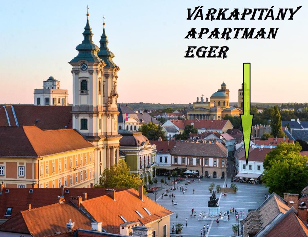 Výhľad na mesto Jáger alebo výhľad na mesto priamo z apartmánu
