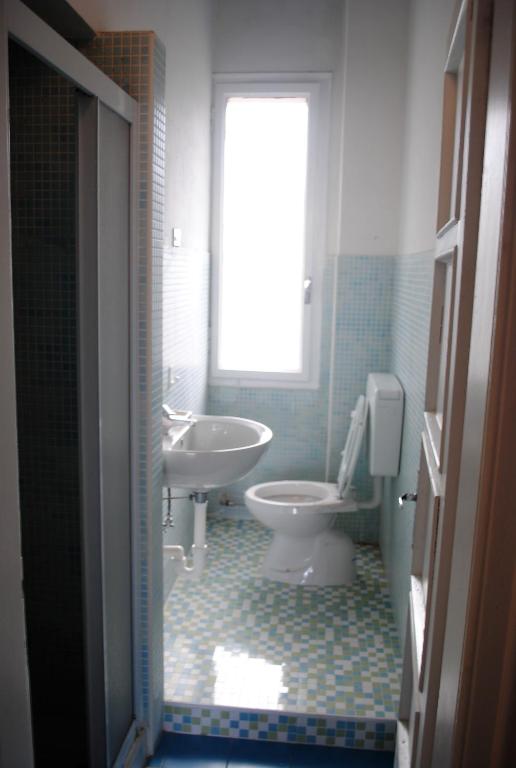 Koupelna v ubytování Dreaming Verona Rooms