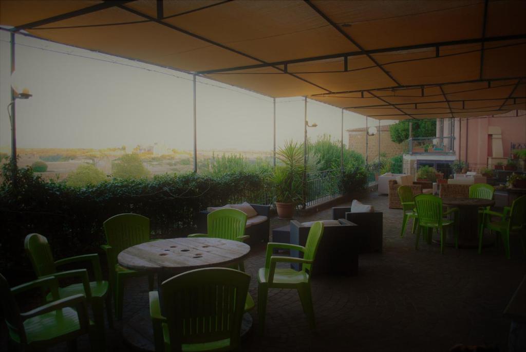Restaurace v ubytování Hotel Tuscania Panoramico