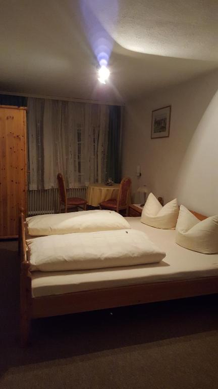 Postel nebo postele na pokoji v ubytování Haus Mühlgraben
