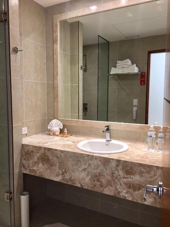 Koupelna v ubytování Ambiance Suites