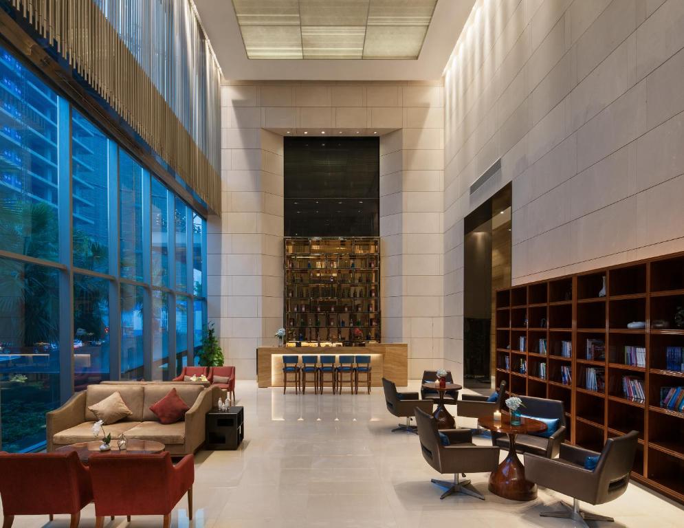Posezení v ubytování Sentosa Hotel Apartment Taoyuan Branch