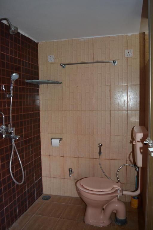 Koupelna v ubytování Vailankanni Guesthouse