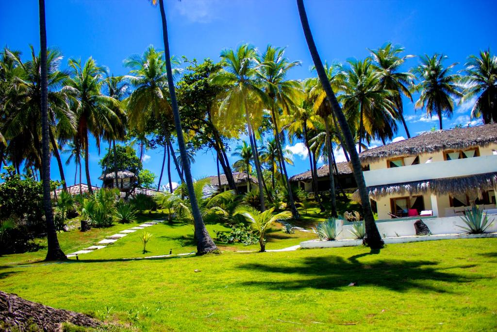 Zahrada ubytování Casa del Mar Lodge Barahona