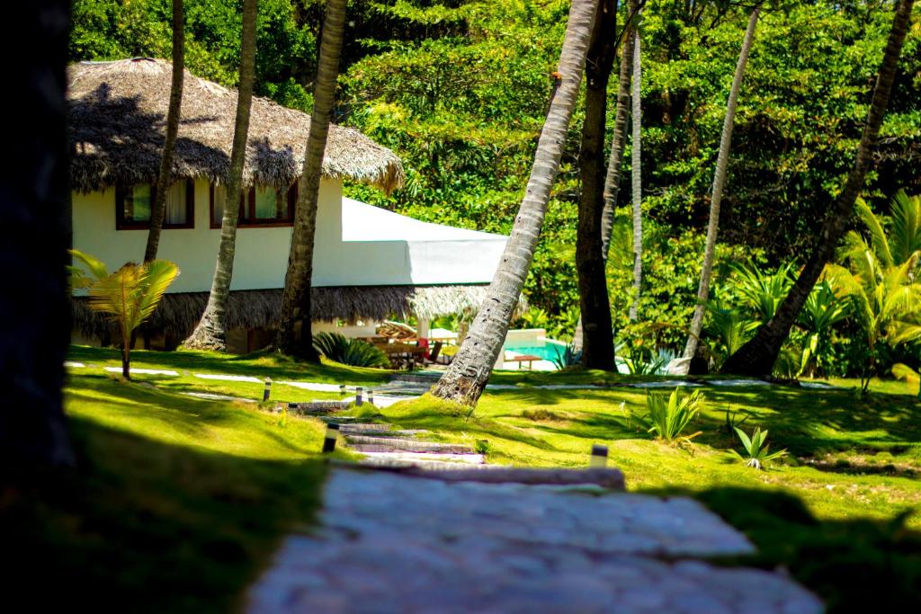 Zahrada ubytování Casa del Mar Lodge Barahona