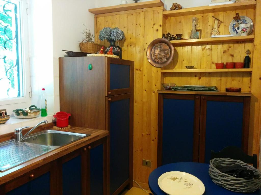 Kuchyň nebo kuchyňský kout v ubytování Casa Pierini