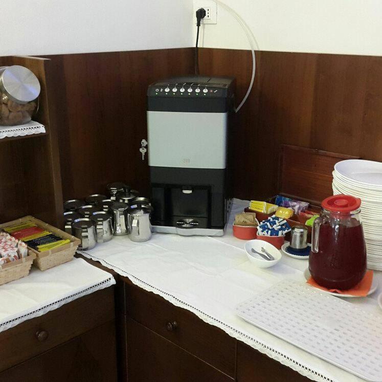 Kuchyň nebo kuchyňský kout v ubytování Hotel Fornaro