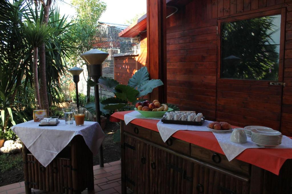 Jídlo v bed and breakfast nebo okolí