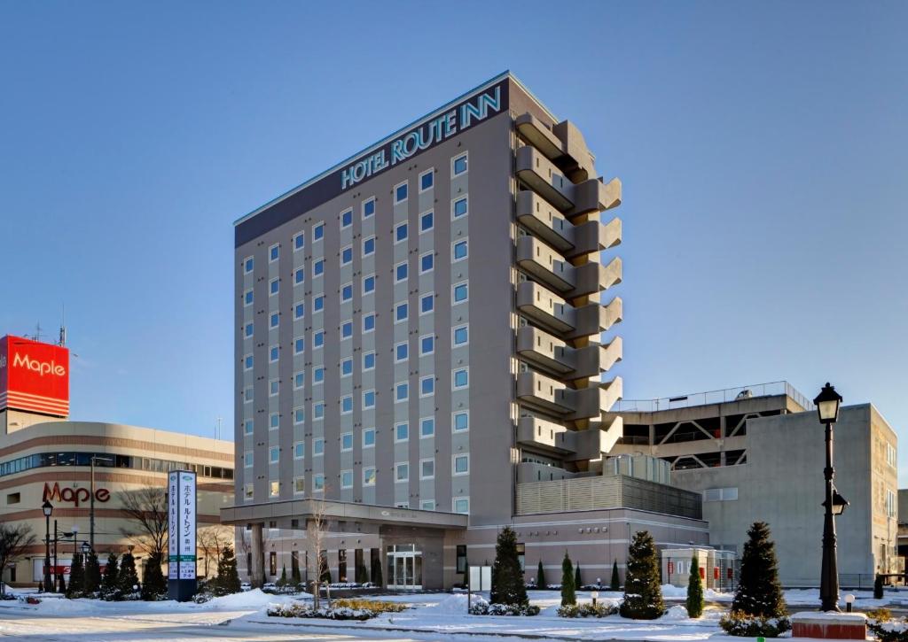 a rendering of the mgm grand hotel and Casino w obiekcie Hotel Route-Inn Oshu w mieście Oshu