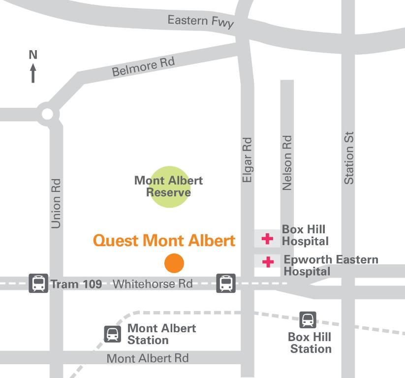 Quest Mont Albert - Studio Apartment