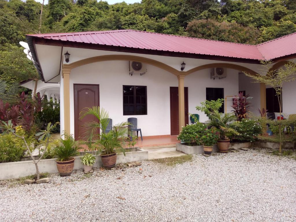 Zahrada ubytování Nas Villaria Langkawi
