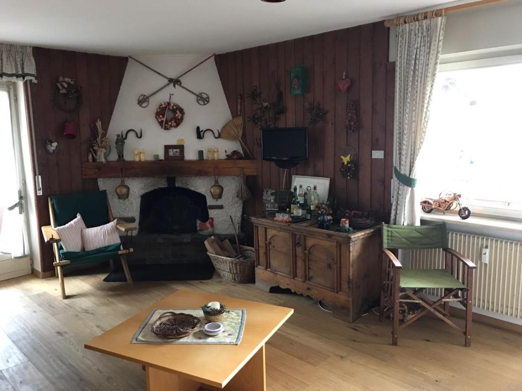 Posezení v ubytování Casa Lupo