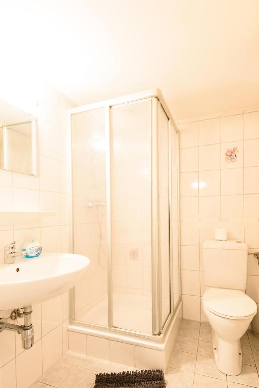 Kúpeľňa v ubytovaní Gasthof Wastlwirt