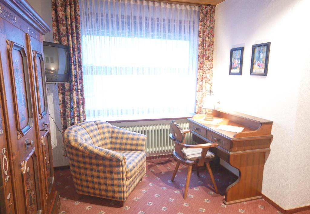 Posezení v ubytování Hotel Gondel